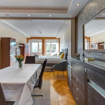 Full Danube -castle Panorama Classic Lägenhet Budapest