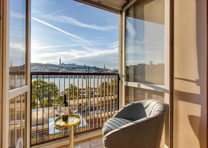 Apartament Full Danube -castle Panorama Classic Budapeszt