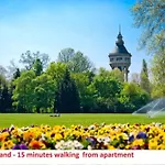 Full Danube -castle Panorama Classic Apartament Budapesta